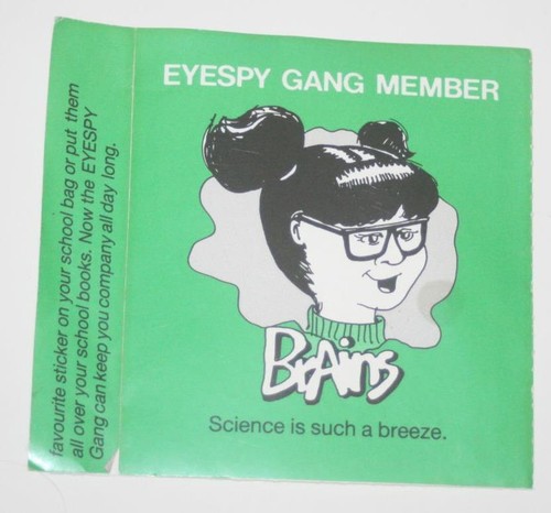 Retro sticker eyespy gang - sticker,